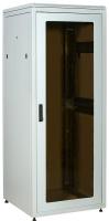 Шкаф сетевой LINEA N 47U 800х800мм стекл. передняя дверь задняя металлическая сер. ITK LN35-47U88-GM