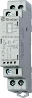 Контактор модульный 1NO + 1NC 25А AgSnO2 230В AC/DC 17.5мм IP20 мех. индикатор + LED FINDER 223202304520
