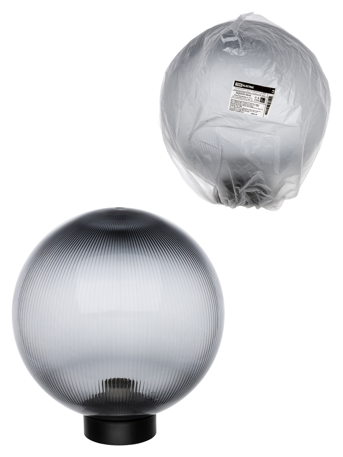 Садово-парковые светильники серии НТУ 03 (шар призма) IP54