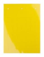 Табличка полужесткая клейкое основание ПВХ-0.5 желт. (уп.120шт) DKC TAS4915AY