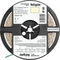 Лента светодиодная 71 700 NLS-5730WW60-30-IP65-12V R5 30Вт/м (уп.5м) Navigator 71700