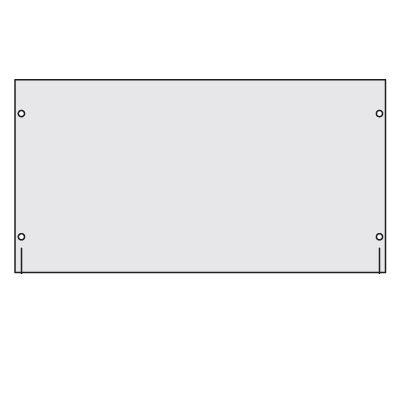 Передняя панель для сборки с шагом 482,6 мм (19 дюймов)