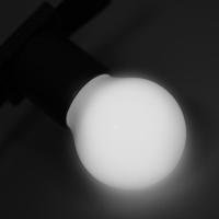 Лампа светодиодная 1Вт 5LED Шар d45 E27 бел. Neon-Night 405-115