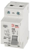 Выключатель автоматический дифференциального тока 1P+N С32 30мА тип АС АВДТ 4.5кА SIMPLE D12E2C32AC30 АД-12 электронное Эра Б0058923