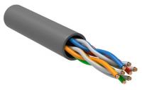 Кабель связи витая пара U/UTP 5E 24AWG 4PR PVC 1м сер. РФ GENERICA (уп.305м) ITK BC1-C5E04-111-305-R-G