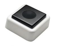 Кнопка звонка (выключатель для бытовых электрических звонков) Тритон ВЗ1-01 черн.