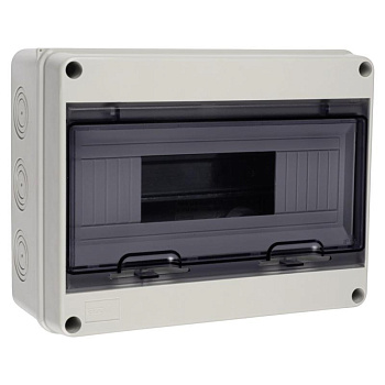 Бокс модульный накладной PDB/W 4012 GR (ЩРН-ПГ-12) IP65 пластик. Pro JazzWay 5072084