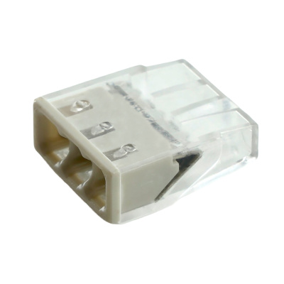 хххххLD2273-203 Клемма монтажная 3-проводная для подключения одножильных проводников (упак 200шт) | 