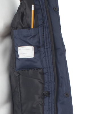 Куртка мужская утеплённая СТАНДАРТ цв. т/синий с васильковым, р. 56-58 112-116/194-200