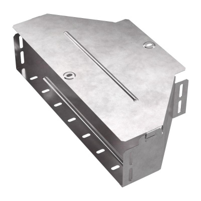 Переходник симметричный с крышкой Стандарт 400х200х100  | PR16.0654 | Промрукав