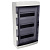 Бокс модульный накладной PDB/W 4036 GR (ЩРН-ПГ-36) IP65 пластик. Pro JazzWay 5072169
