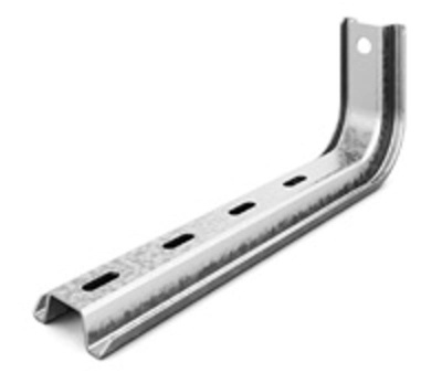 Подвес настенный унитарный 300 мм, толщ. 2,0 мм, Сендзимир цинк | ПНУ-300-2,0-СЦ | OSTEC