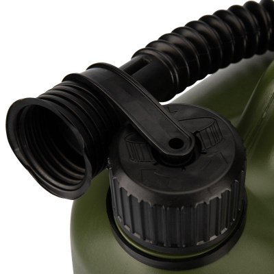 Канистра для ГСМ и технических жидкостей, вертикальная 5 л, пластиковая, усиленная | 80-0204 | REXAN