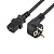 Шнур сетевой евровилка угловая - евроразъем С13 кабель 3х1.5кв.мм длина 1.5 метра черн. (PVC пакет) Rexant 11-1138