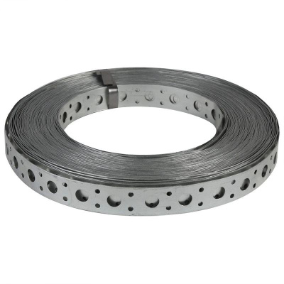 Лента монтажная перфорированная прямая LP 20х0,55 (25м) | Б0047418 | ЭРА