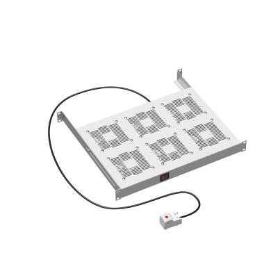 19" Вентиляторный модуль, 6 вент. с термостатом | R519VSIT6FT | DKC