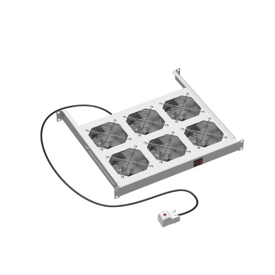 19" Вентиляторный модуль, 6 вент. с термостатом | R519VSIT6FT | DKC