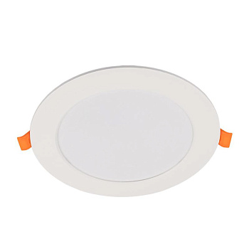 Светильник светодиодный PLED DL7 12Вт 3000К IP54 1020лм WH встраив. бел. Pro JazzWay 5069060