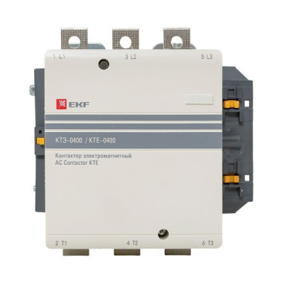 Контактор КТЭ 400А кат. 230В AC 1НО EKF ctr-b-400