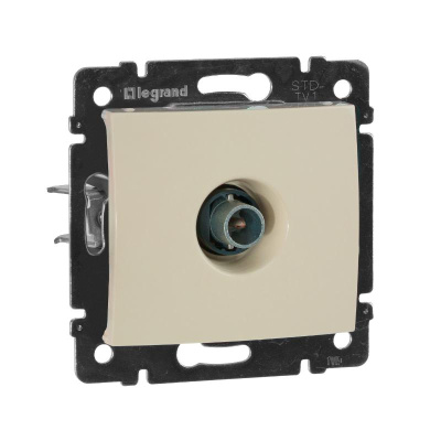 Valena Сл. кость Розетка TV единственная 1,5 дБ | 774329 | Legrand