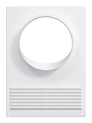 130ПТПР, Площадка торцевая пластиковая с решеткой 180х250 фланец D130