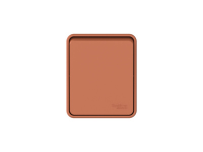 AtlasDesign PROFI IP54 О/У 1-клавишный ВЫКЛЮЧАТЕЛЬ 10 АХ, ТЕРРАКОТОВЫЙ