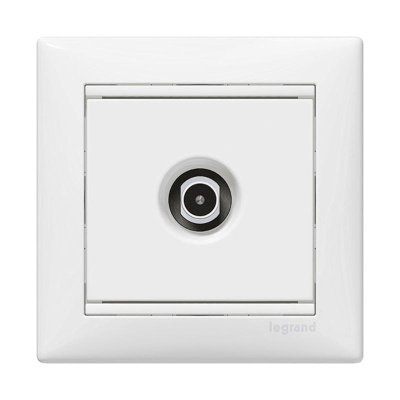 Valena Белый Розетка TV проходная, 14 дБ | 774431 | Legrand
