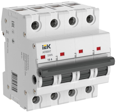 ARMAT Выключатель нагрузки SWN 4P 16А | AR-SWN-4-016 | IEK