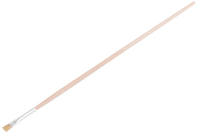 Кисть художественная для масляной краски плоская 2 # (5 мм)