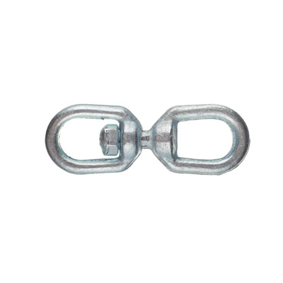 Вертлюг петля-петля оцинк. 6мм (1 шт) - ярлык ( 0,105 кг) | 112752 | Tech-KREP