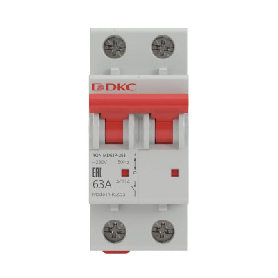 Выключатель нагрузки модульный YON MD63P-263 | MD63P-263 | DKC