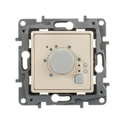 Etika Слоновая кость Термостат д/пола | 672330 | Legrand