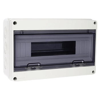 Бокс модульный накладной PDB/W 4015 GR (ЩРН-ПГ-15) IP65 пластик. Pro JazzWay 5072107