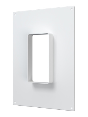 612ПТВ, Площадка торцевая вертикальная пластиковая 180х250 фланец 60х120