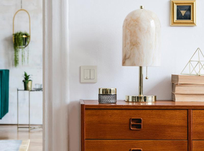 Etika Слоновая кость Светорегулятор нажимной, 400Вт | 672318 | Legrand