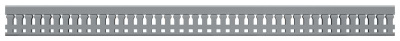 Кабель-канал перфорированный 25х30мм L2000 IMPACT IEK IM-KK50-025-030-005-K03