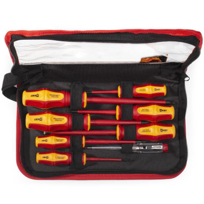 Набор диэлектр. отверток "Профи" НИО-08-S | 87130 | КВТ