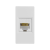 Розетка компьютерная 1-м W45 RJ45 кат.5E 45х22.5 R9003 бел. SchE RIN-145K5E-B