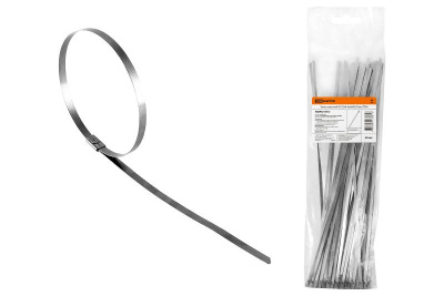 Хомут стальной ХС (304) 4,6х800 (50шт) | SQ0582-0012 | TDM