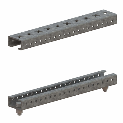 Комплект реек для установки главной шинной системы, 375мм | 307626 | КЭАЗ