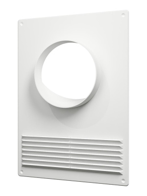 130ПТПР, Площадка торцевая пластиковая с решеткой 180х250 фланец D130