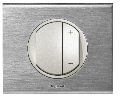 Панель лицевая Celiane для светорегулятора титан Leg 065183
