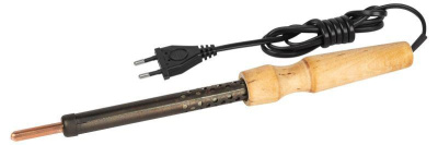 Паяльник ЭПЦН с деревянной рукояткой 230В 80Вт Россия Эра Б0061033