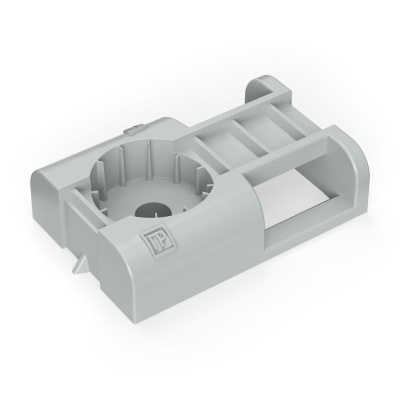 Площадка под стяжку для прямого монтажа серая (100шт/1500шт уп/кор) | PR13.0396 | Промрукав