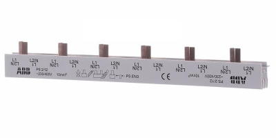 Шина комплектная 2ф. 12мод.63А PS2/12 | 2CDL220001R1012 | ABB