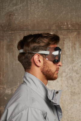 Очки закрытые защитные RUIZ1 с прозрачной линзой с непрямой вентиляцией