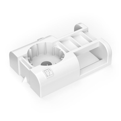 Площадка под стяжку для прямого монтажа белая (100шт/1500шт уп/кор)  | PR13.0343 | ПРОМРУКАВ