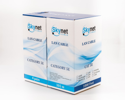 Витая пара SkyNet UTP 4x2x0,5 кат. 5е in/Cu