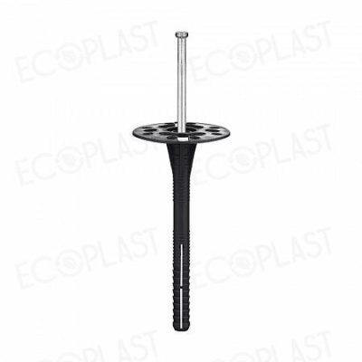 Дюбель для теплоизоляции с мет. гвоздем 10х120 EcoPlast 154330