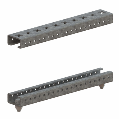 Комплект реек для установки главной шинной системы, 375мм | 307626 | КЭАЗ